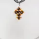 Small Cross - Ululani-Black Organza - 1